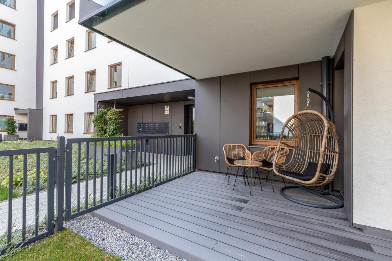 Ferienwohnung Harmonia Oliwska Premium By Renters Prestige Danzig Exterior foto