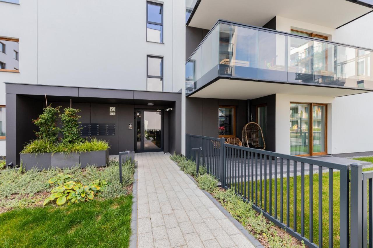 Ferienwohnung Harmonia Oliwska Premium By Renters Prestige Danzig Exterior foto