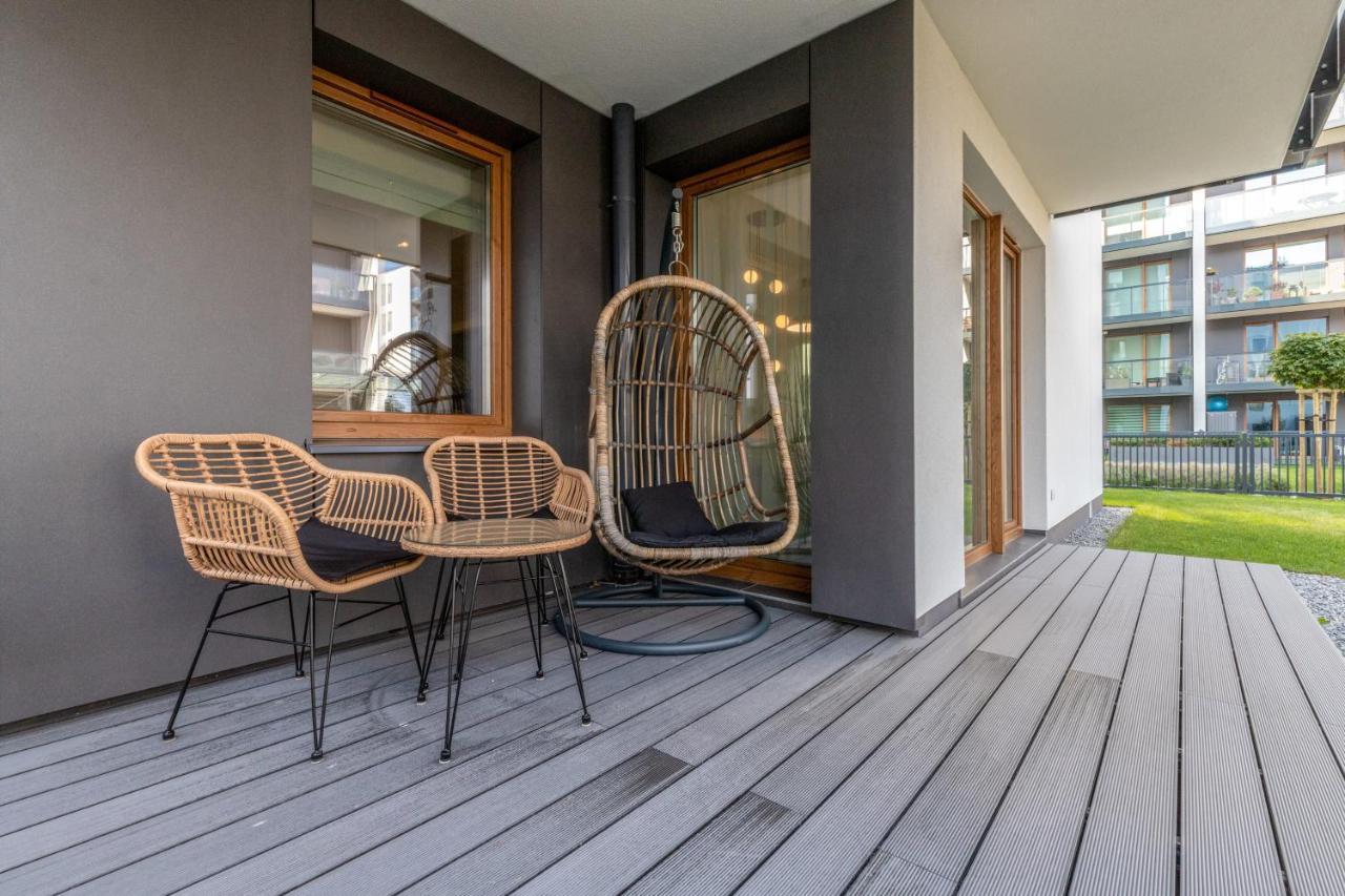 Ferienwohnung Harmonia Oliwska Premium By Renters Prestige Danzig Exterior foto